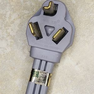 GE 3-prong Power Supply Cord for Dryer/Range